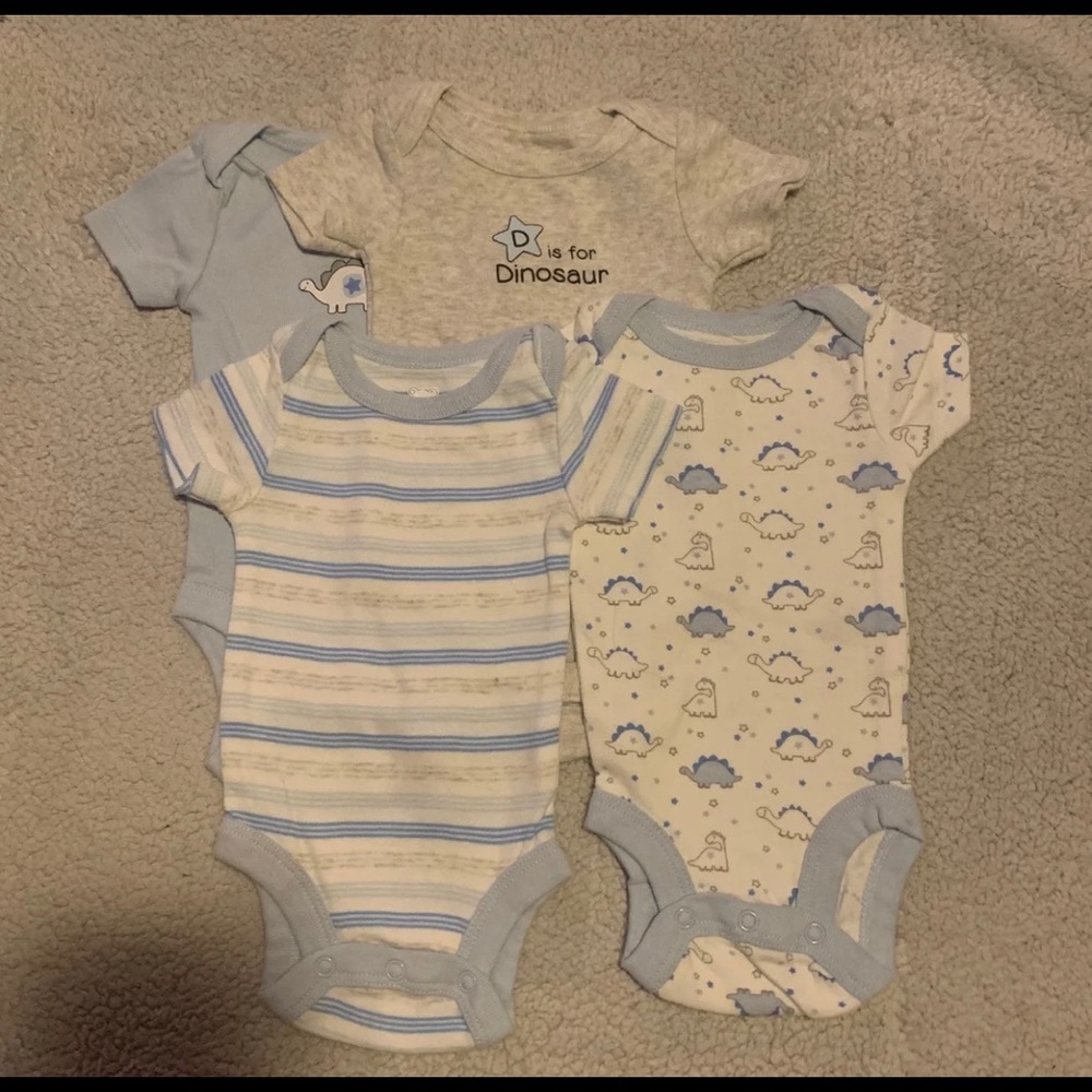 Set of 4 koala baby onsies